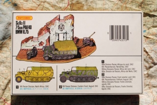 Matchbox PK-171 Sd.Kfz.II / 7.5cm PAK 49 Gun / BMW R.75